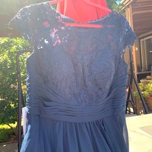 Beautiful Navy Azazie formal dress NWT.